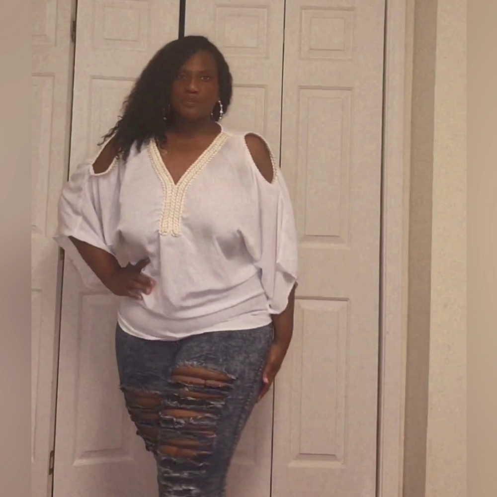 New white blouse